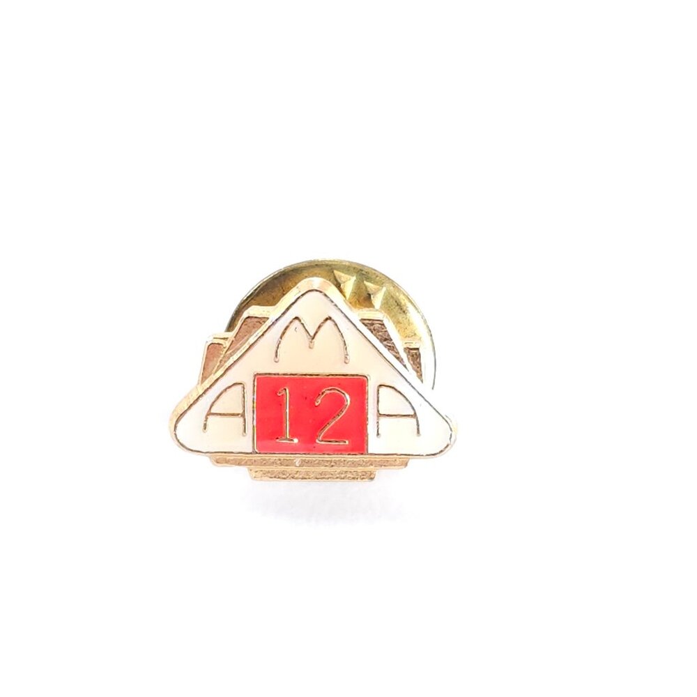 Vintage AMA 12 Year Member Pin American Motorcycle Association